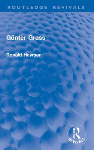 Günter Grass de Ronald Hayman