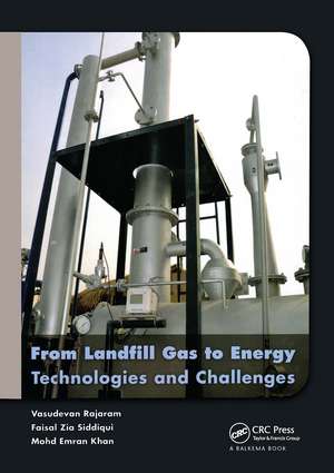 From Landfill Gas to Energy: Technologies and Challenges de Vasudevan Rajaram