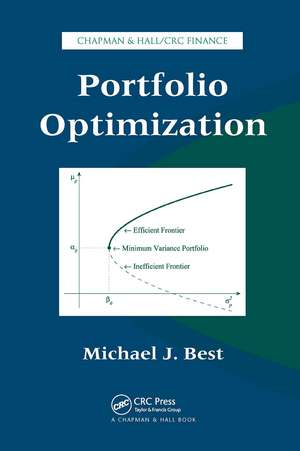 Portfolio Optimization de Michael J. Best