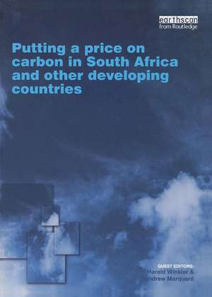 Putting a Price on Carbon in South Africa and Other Developing Countries de Harald Winkler