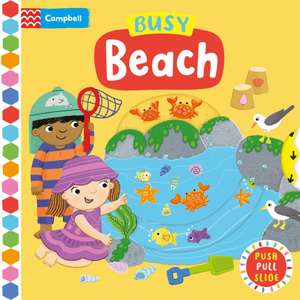 Busy Beach de Campbell Books