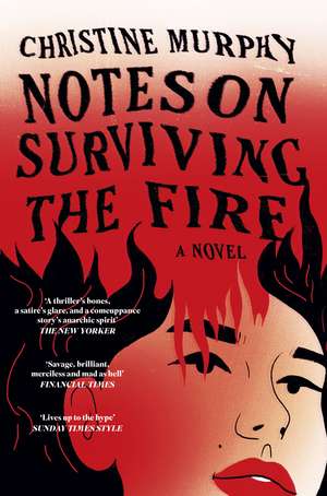 Notes on Surviving the Fire: A razor-sharp, darkly funny literary novel about male violence, a woman's vengeance, and whether killing can ever be justified de Christine Murphy
