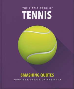 Little Book of Tennis de Orange Hippo!