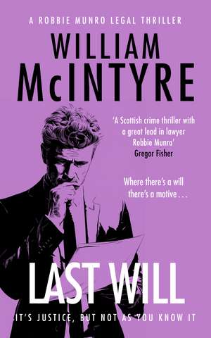 Last Will de William Mcintyre