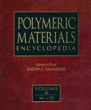 Polymeric Materials Encyclopedia, Twelve Volume Set de Joseph C. Salamone