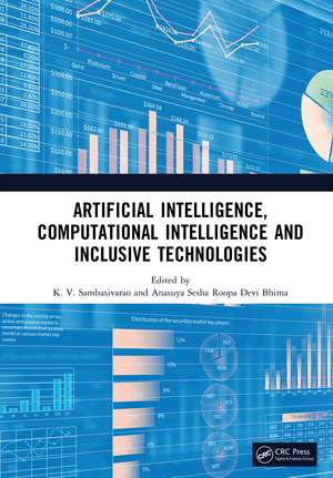 Artificial Intelligence, Computational Intelligence and Inclusive Technologies de K. V. Sambasivarao