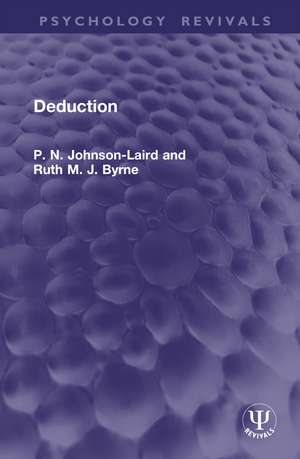 Deduction de P. N. Johnson-Laird
