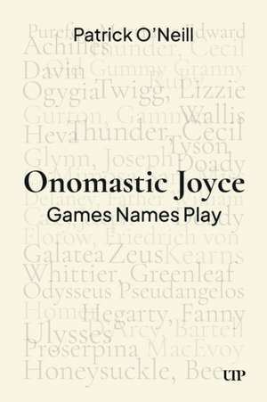 Onomastic Joyce de Patrick O'Neill