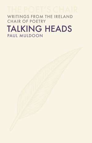 Talking Heads de Paul Muldoon