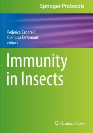 Immunity in Insects de Federica Sandrelli