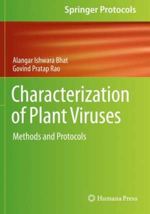 Characterization of Plant Viruses: Methods and Protocols de Alangar Ishwara Bhat