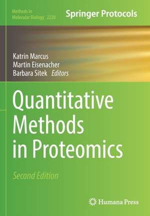 Quantitative Methods in Proteomics de Katrin Marcus