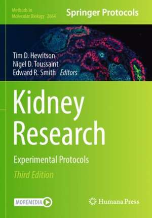 Kidney Research: Experimental Protocols de Tim D. Hewitson