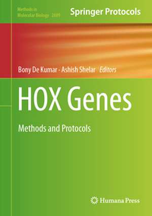 Hox Genes de Bony de Kumar