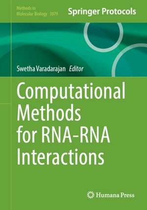 Computational Methods for Rna-RNA Interactions de Swetha Varadarajan