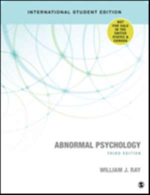 Abnormal Psychology - International Student Edition de William J. Ray