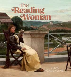 The Reading Woman 2025 Mini Wall Calendar de Pomegranate