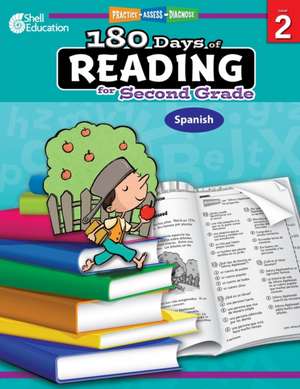 180 Days of Reading for Second Grade - (Spanish) de Christine Dugan