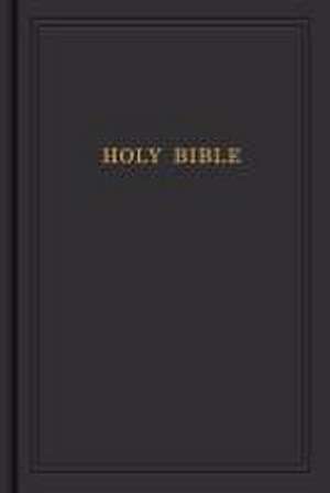 KJV Pew Bible, Black Hardcover de Holman Bible Publishers