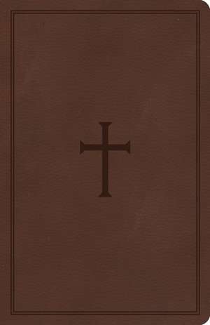 KJV Thinline Bible, Brown Leathertouch de Holman Bible Publishers