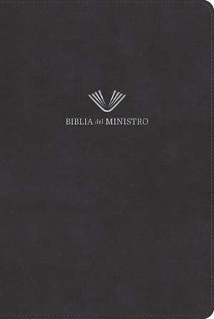 Rvr 1960 Biblia del Ministro, Edición Ampliada, Negro Piel Fabricada de B&h Español Editorial