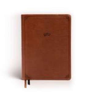 NASB Tony Evans Study Bible, Brown Leathertouch de Tony Evans