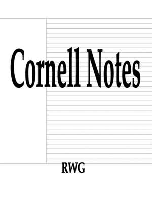Cornell Notes de Rwg