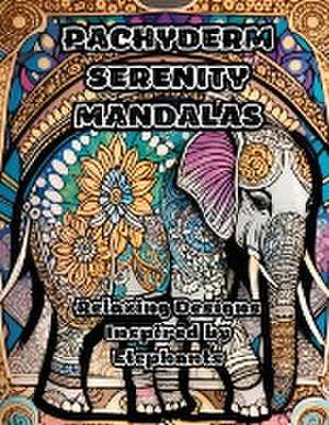 Pachyderm Serenity Mandalas de Colorzen