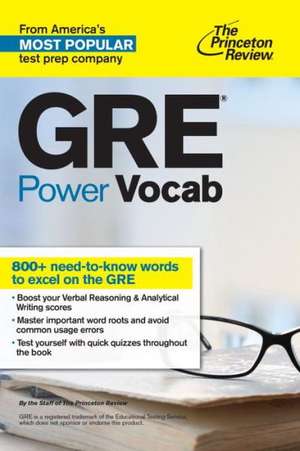 GRE Power Vocab de Princeton Review