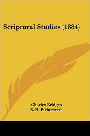 Scriptural Studies (1884) de Charles Bridges