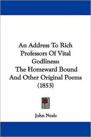 An Address To Rich Professors Of Vital Godliness de John Neale