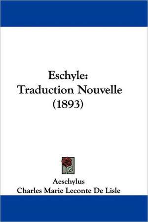 Eschyle de Aeschylus