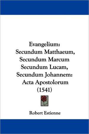 Evangelium de Robert Estienne