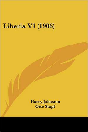 Liberia V1 (1906) de Harry Johnston