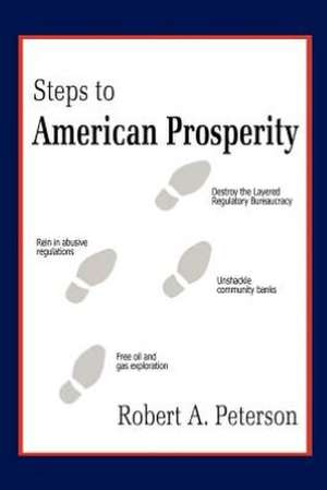 Steps to American Prosperity de Robert A. Peterson