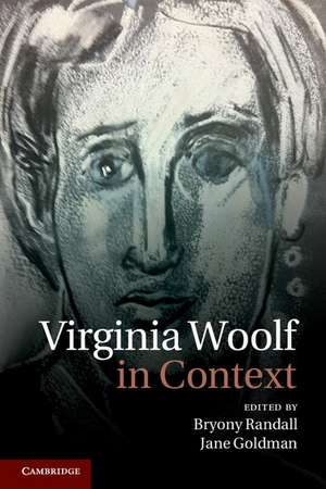 Virginia Woolf in Context de Bryony Randall