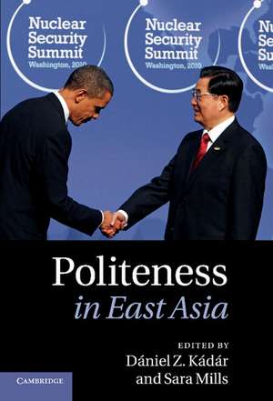 Politeness in East Asia de Dániel Z. Kádár