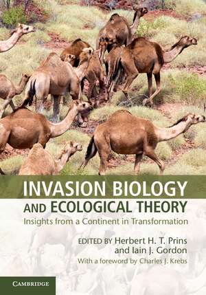 Invasion Biology and Ecological Theory: Insights from a Continent in Transformation de Herbert H. T. Prins