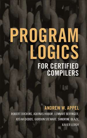 Program Logics for Certified Compilers de Andrew W. Appel