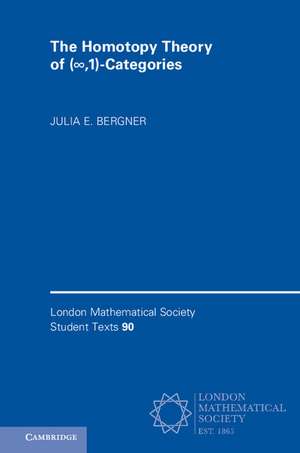 The Homotopy Theory of (∞,1)-Categories de Julia E. Bergner