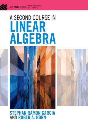 A Second Course in Linear Algebra de Stephan Ramon Garcia