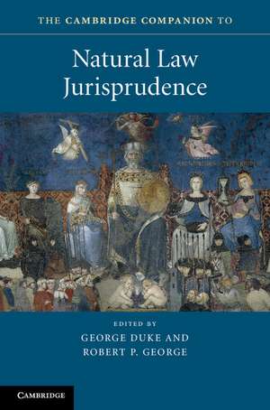 The Cambridge Companion to Natural Law Jurisprudence de George Duke