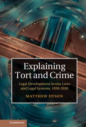 Explaining Tort and Crime: Legal Development Across Laws and Legal Systems, 1850–2020 de Matthew Dyson