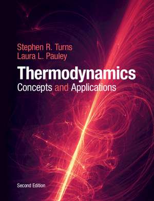 Thermodynamics: Concepts and Applications de Stephen R. Turns