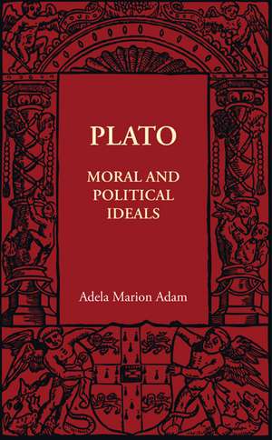 Plato de Adela Marion Adam