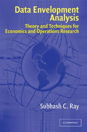 Data Envelopment Analysis: Theory and Techniques for Economics and Operations Research de Subhash C. Ray