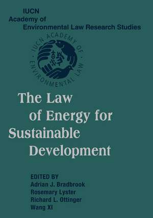 The Law of Energy for Sustainable Development de Adrian J. Bradbrook