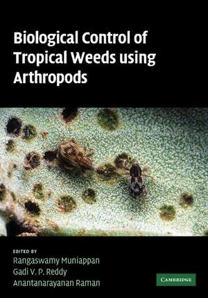 Biological Control of Tropical Weeds Using Arthropods de Rangaswamy Muniappan