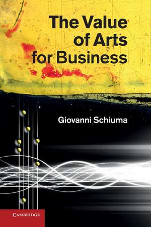 The Value of Arts for Business de Giovanni Schiuma