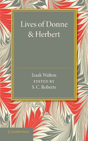 Lives of Donne and Herbert de Izaak Walton